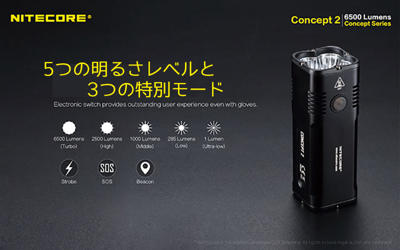 Nitecore ナイトコア フラッシュライトの販売店 防犯対策ネット